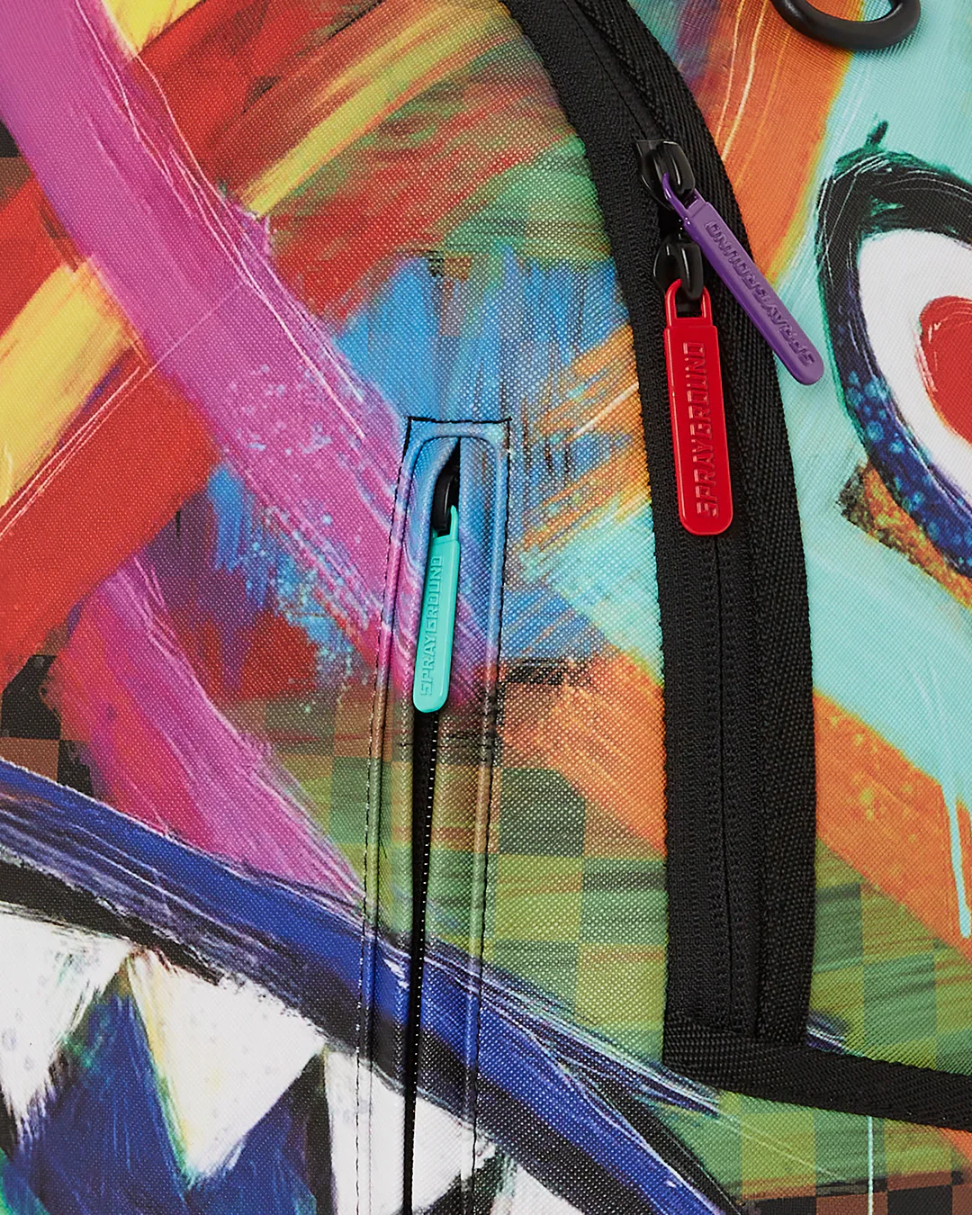 Sharks In Paint Backpack - Image 9
