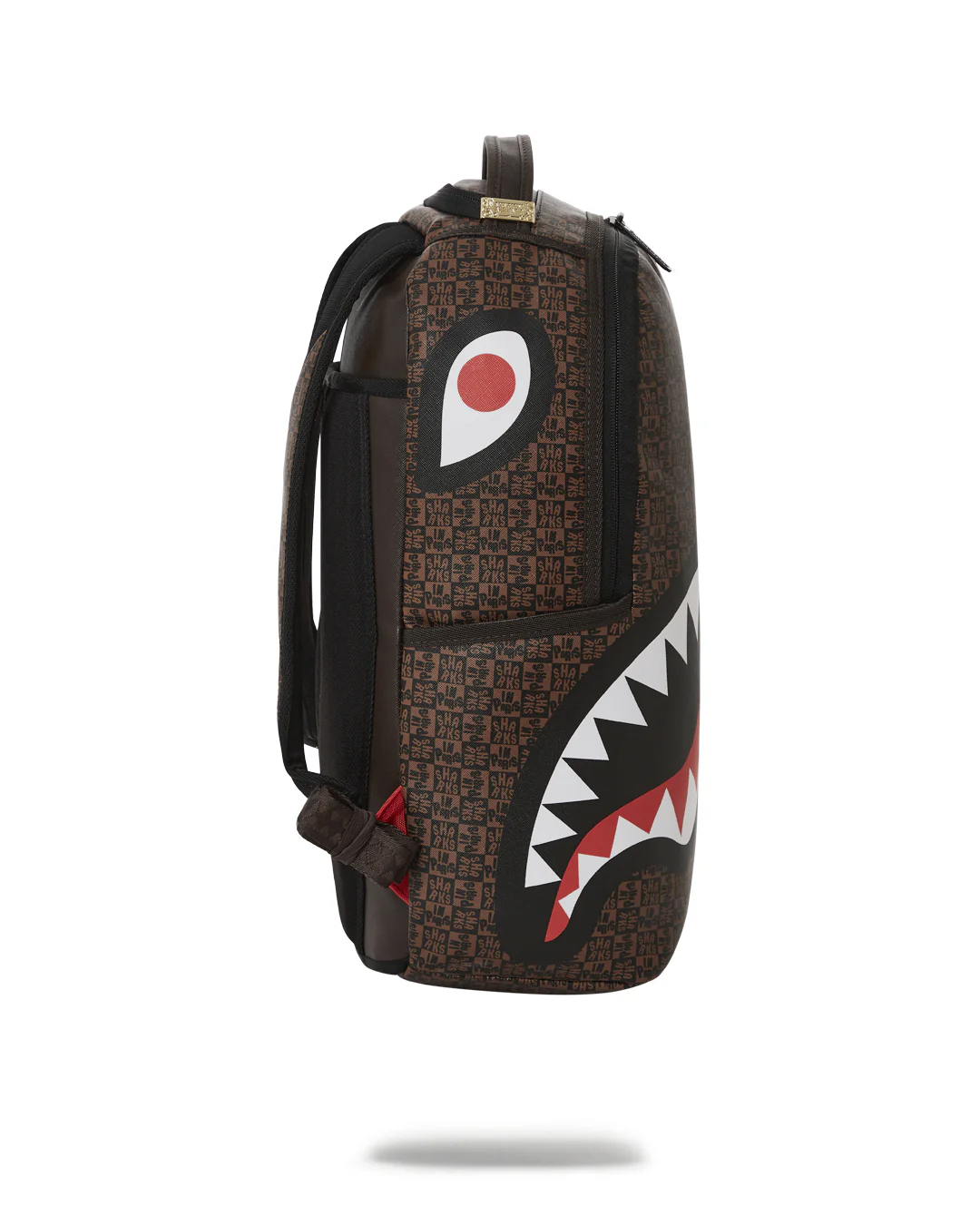Sharks In Paris Check Backpack - Image 3