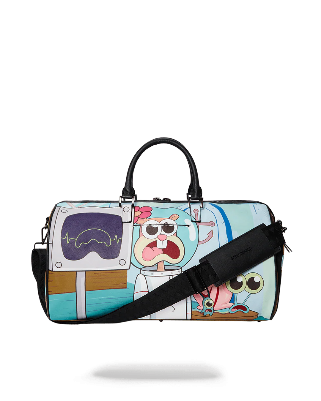 Sprayground Bag SPONGEBOB DUFFLE Green - Image 3
