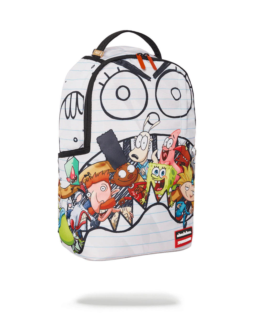 Sprayground Backpack SPONGEDOODLEBOB EATING White - Image 5