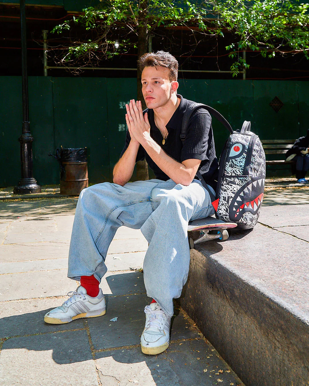 Street Life Chrome Backpack - Image 15