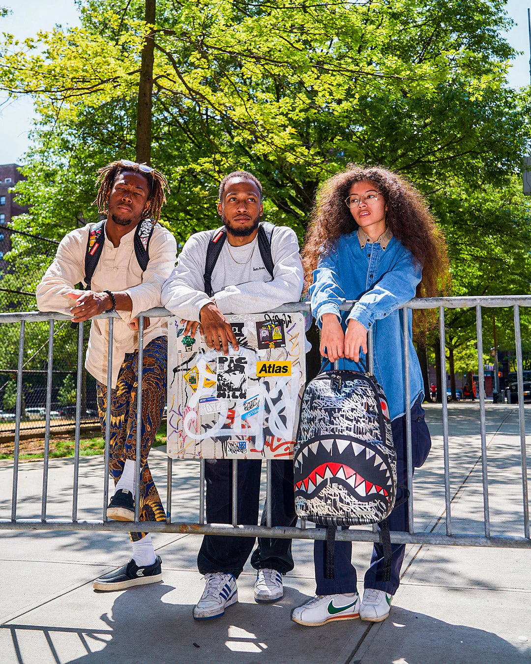 Street Life Chrome Backpack - Image 8