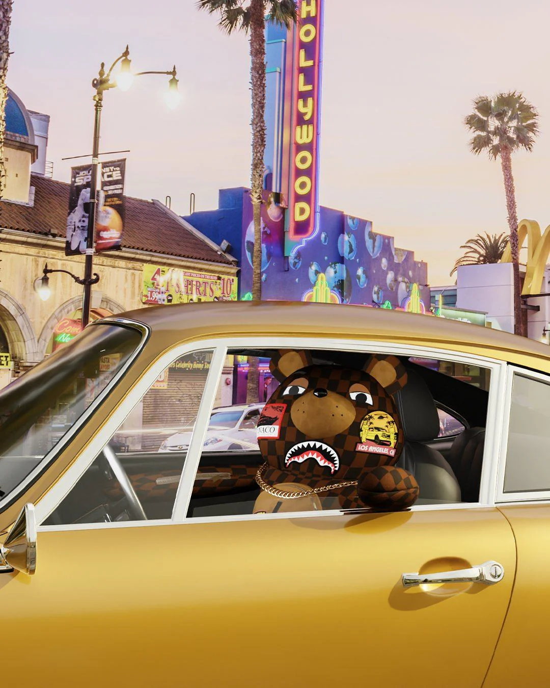 Sprayground Backpack teddy bear Brown - Image 10