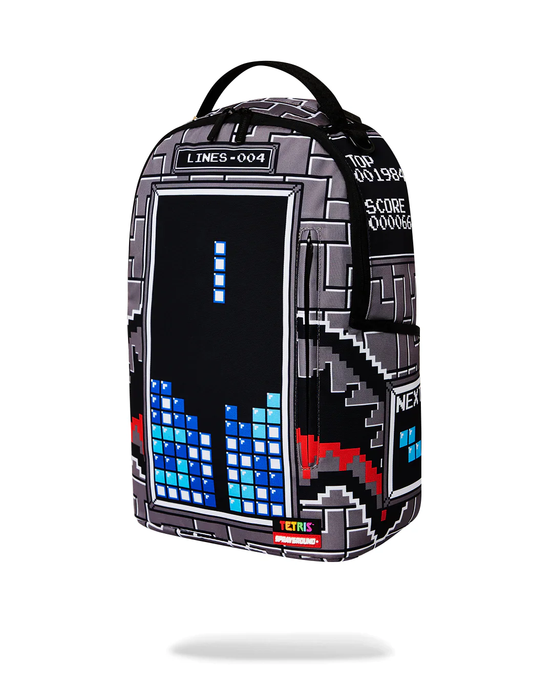 Tetris Shark Game Dlxsr Backpack - Image 9