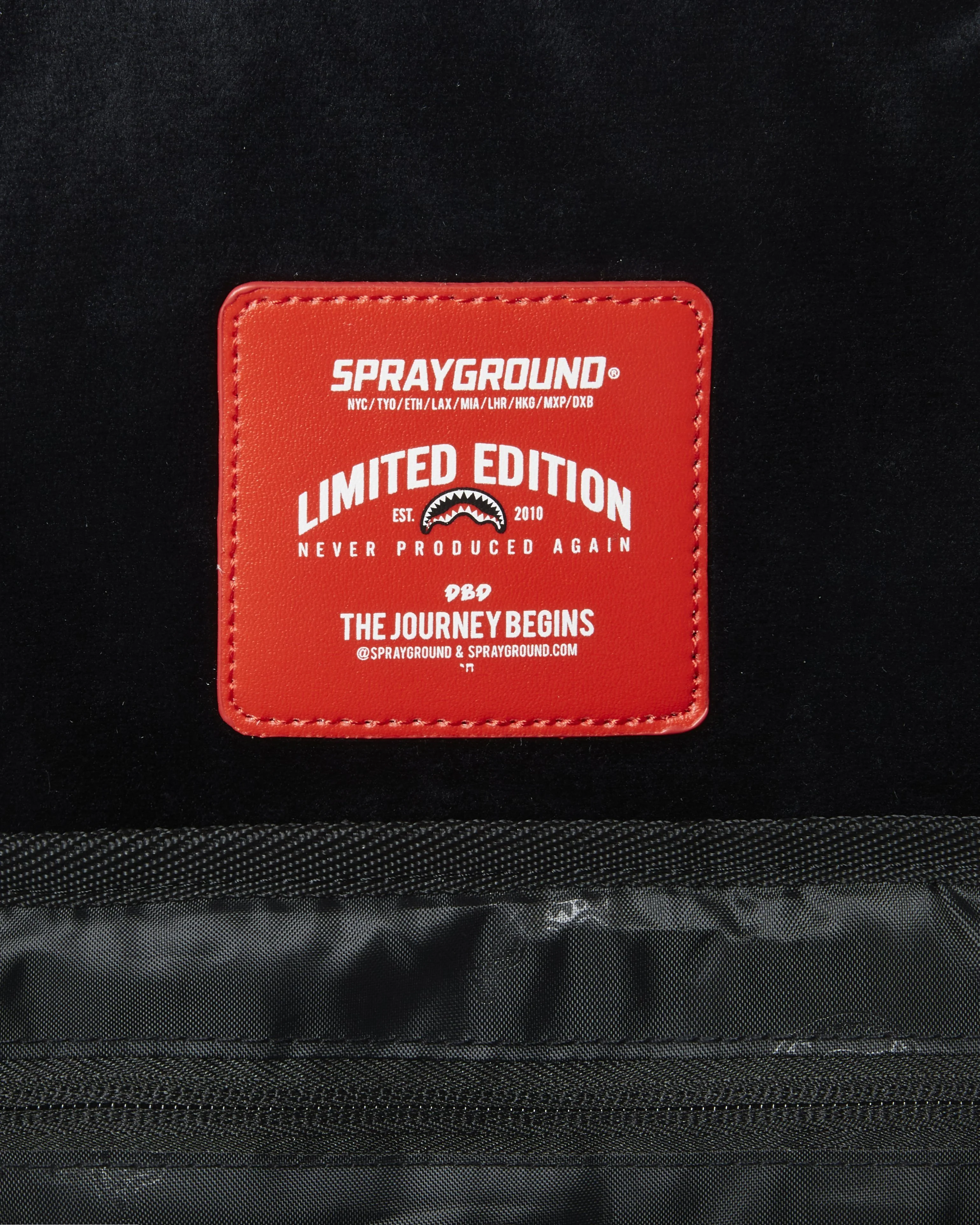 Sprayground Backpack TRINITY 2.0SHARK BLACK BACKPACK Black - Image 18