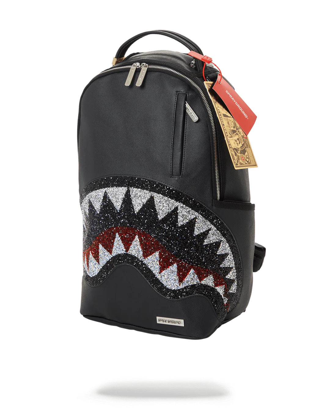 Sprayground Backpack TRINITY 2.0SHARK BLACK BACKPACK Black - Image 9
