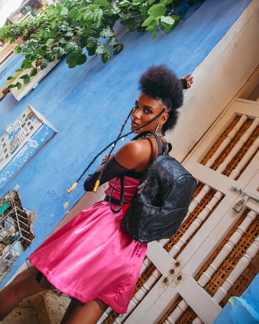 Trippy Monogram Savage Backpack - Image 4