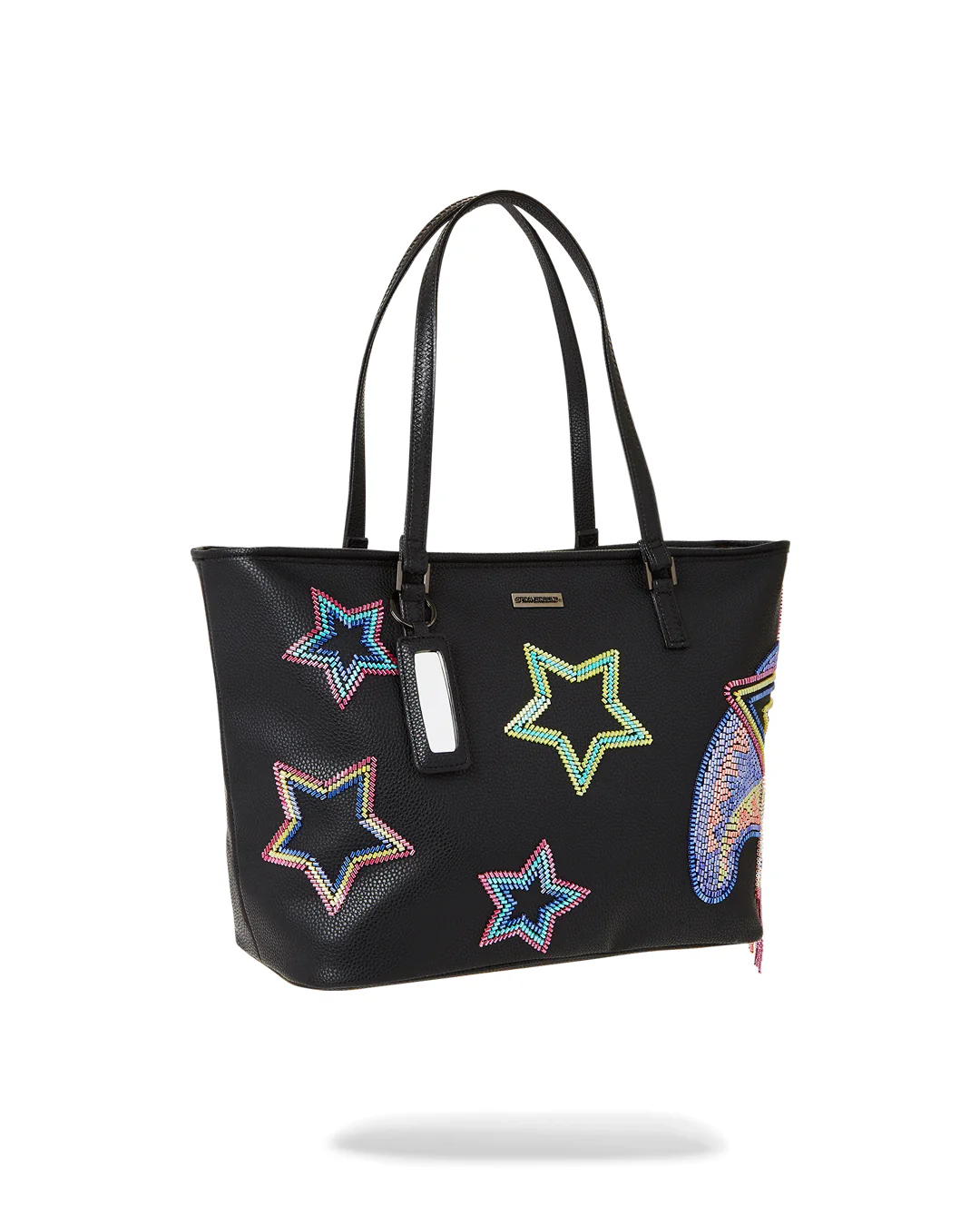 Ai Beaded Shark Tote Bag - Image 3