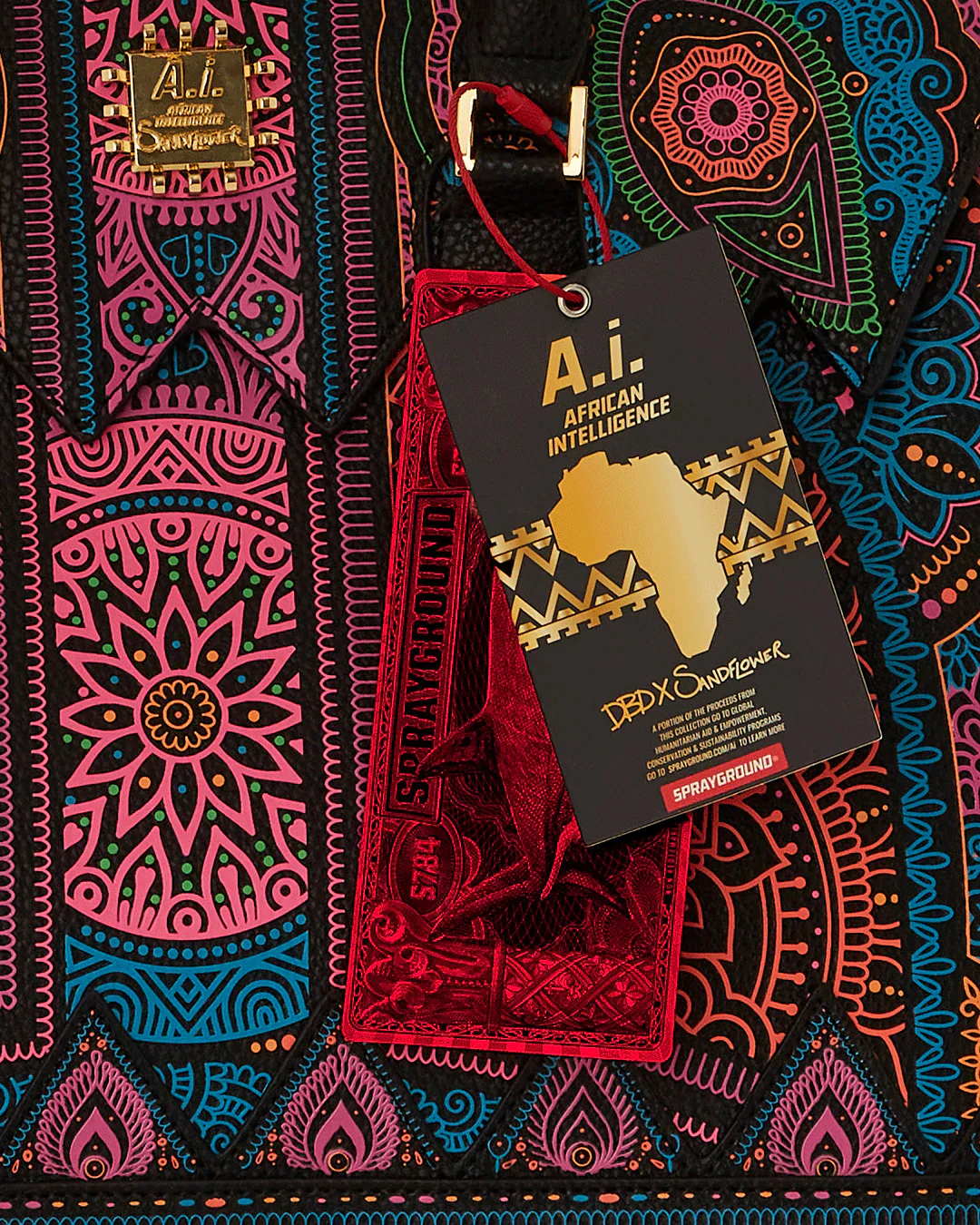 Ai Henna Glow Spurkin Tote - Image 8