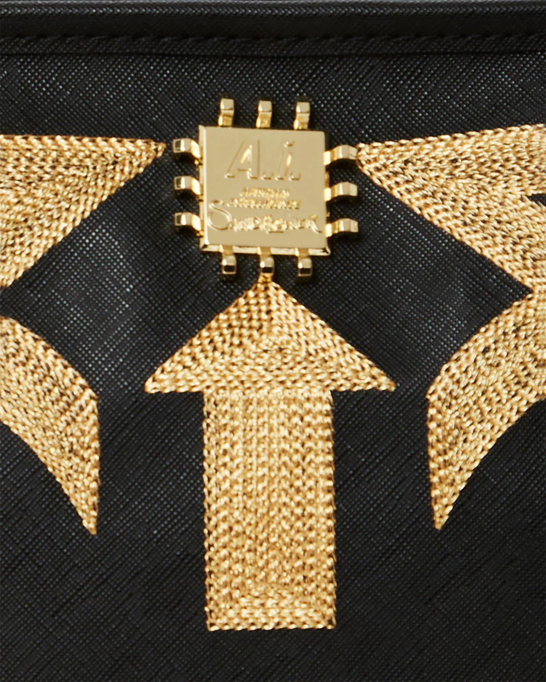 Ai Tribal Gold Tote - Image 7