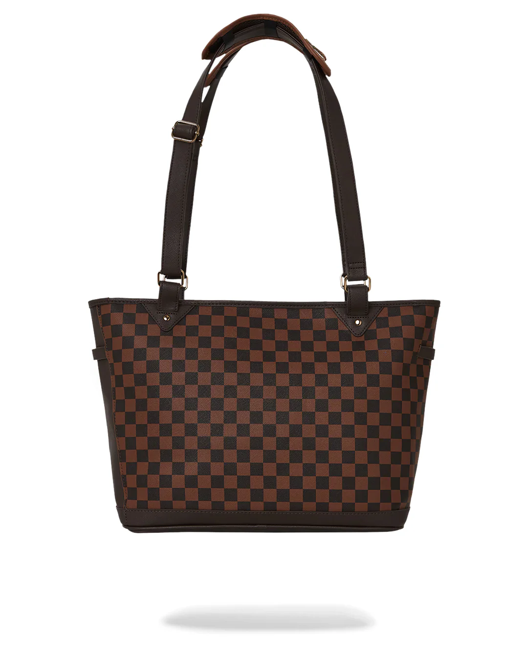 Brown Checkered Special Ops Tote - Image 3
