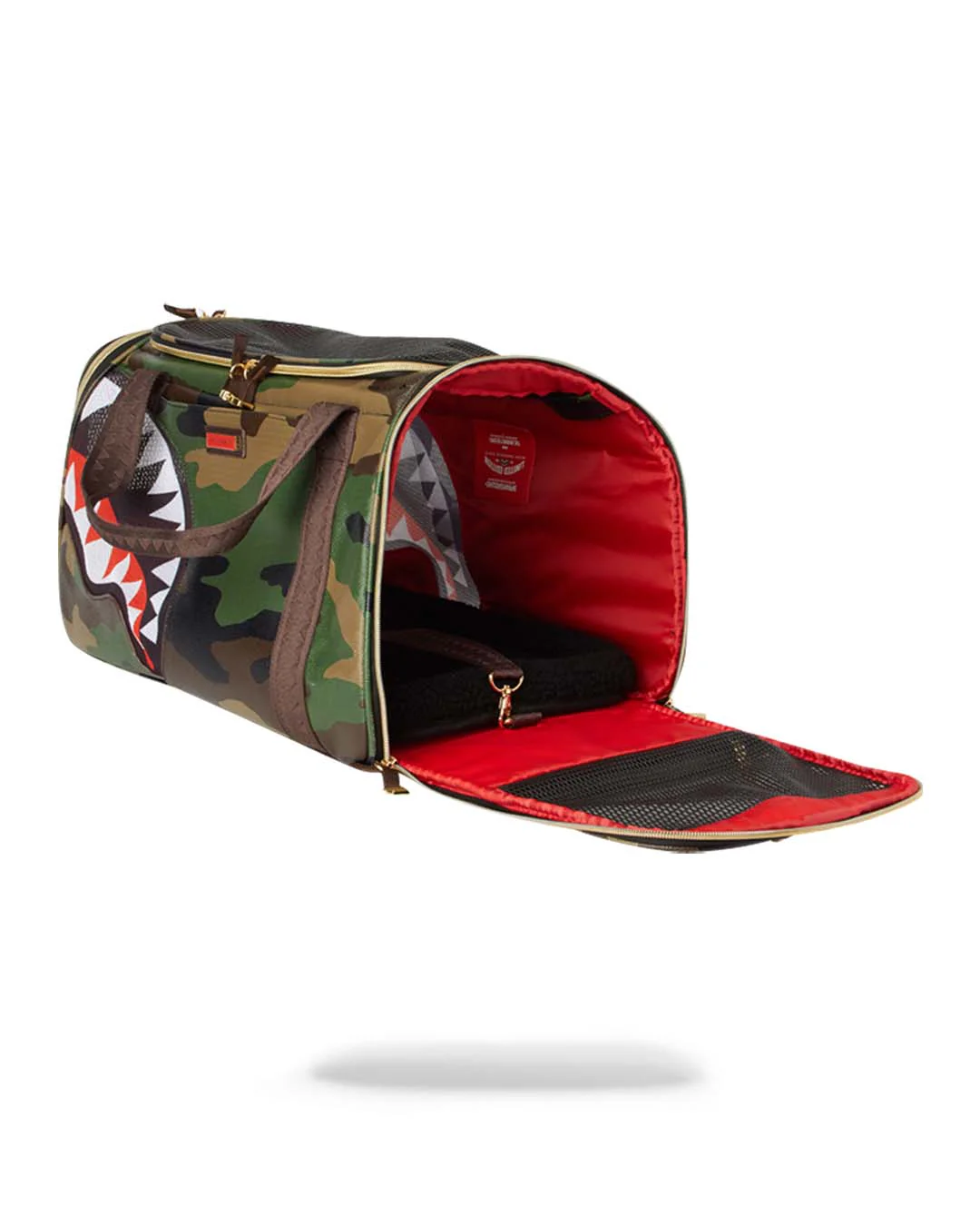 Camo Shark Pet Carrier - Image 6