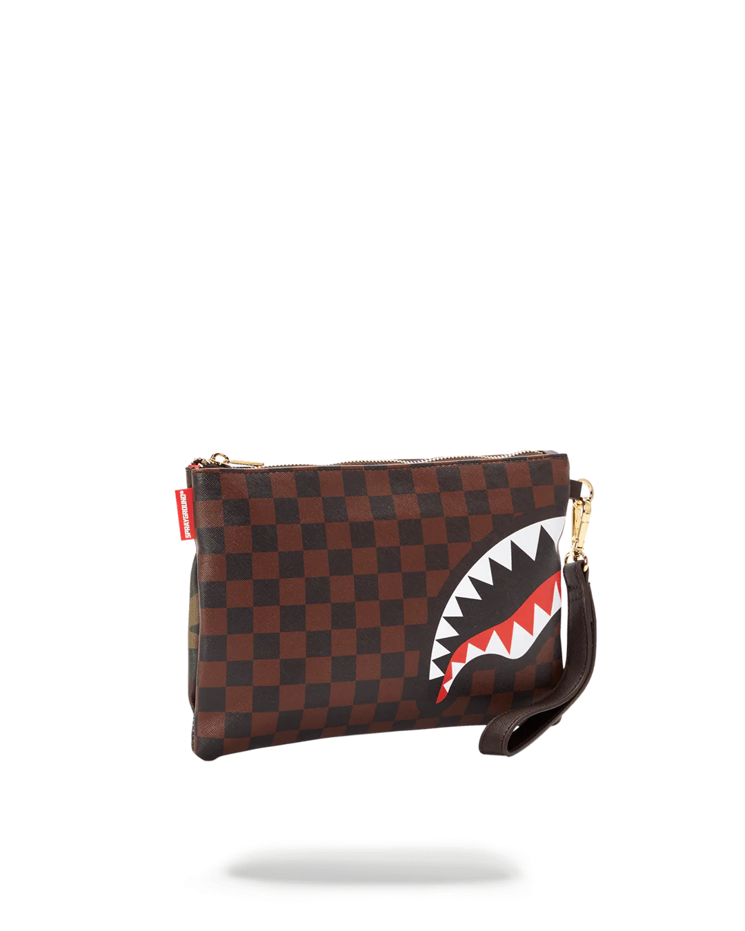 Sprayground Pochette CHECKS & CAMO POCHETTE Brown - Image 4