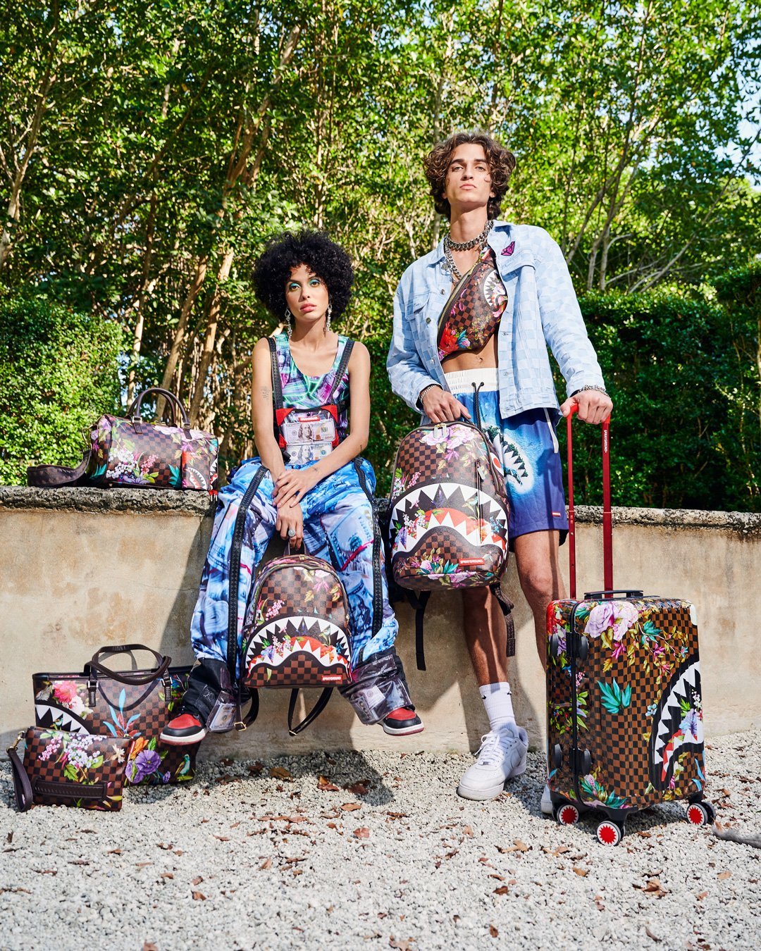 Sprayground Bag GARDEN OF SHARKS TOTE Multicolor - Image 8