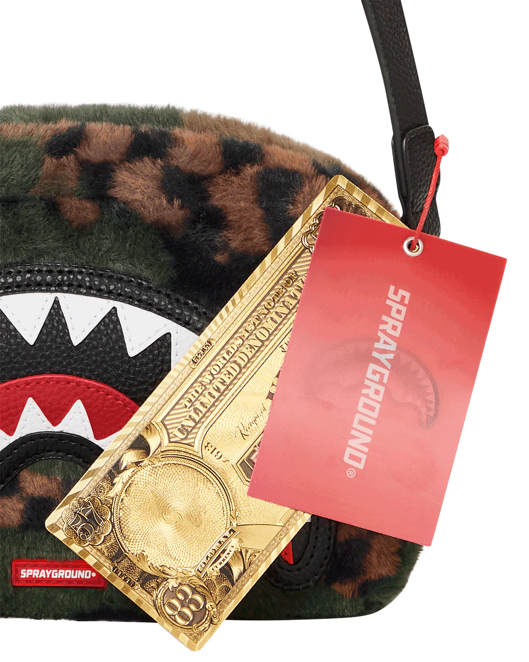 Green 3am Fur Brick Sling - Image 7