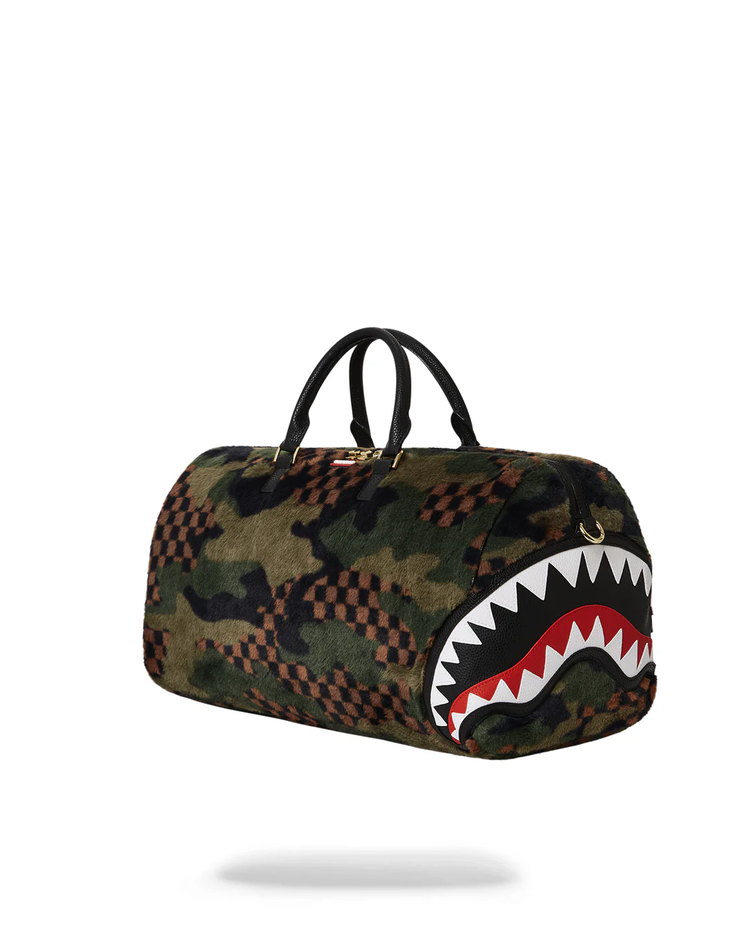 Green 3am Fur Duffle - Image 4