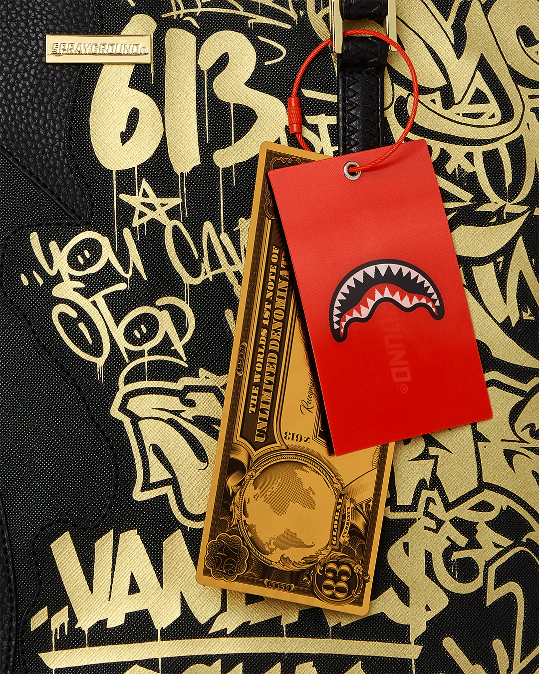 Half Graff Gold Tote - Image 10