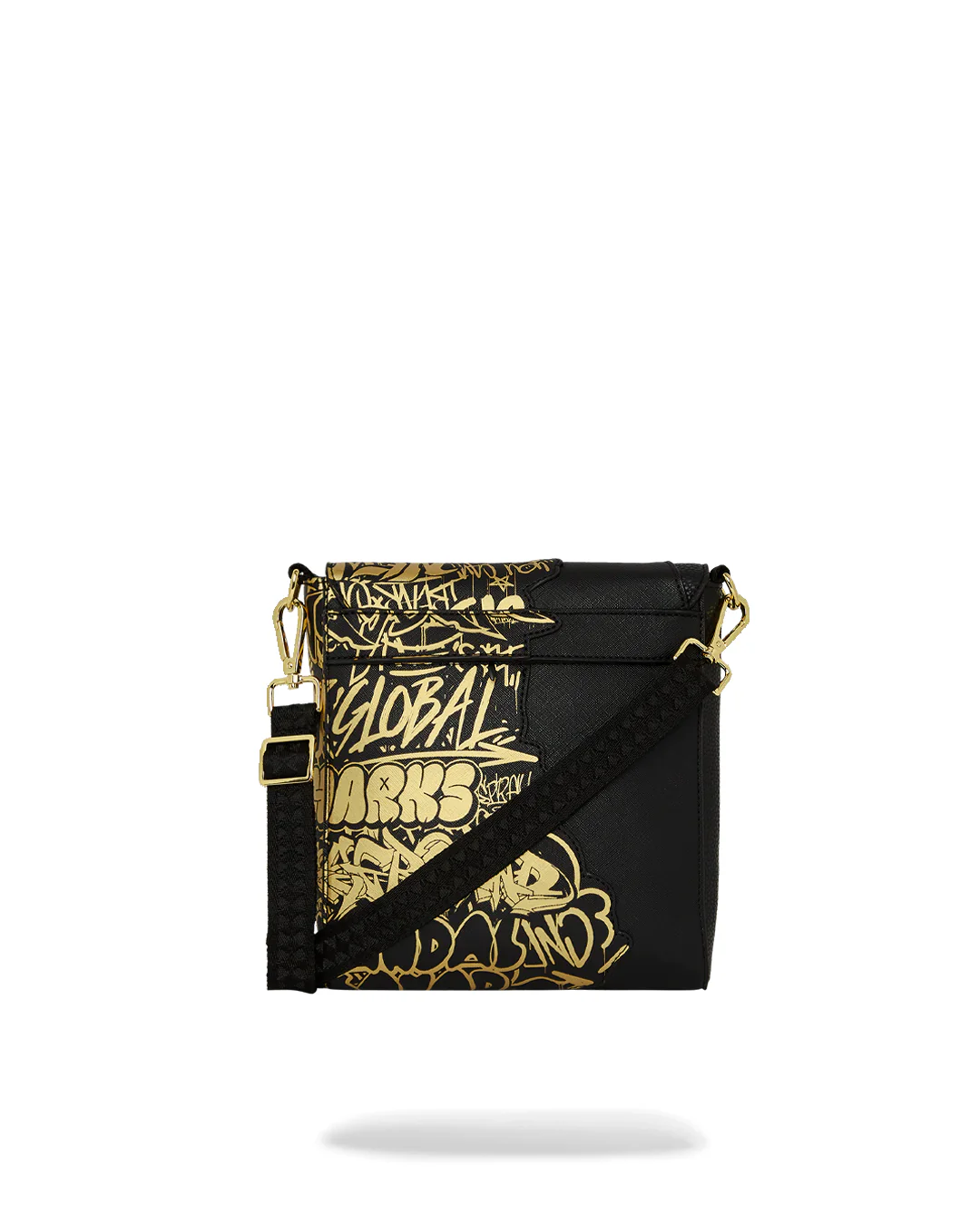 Half Graff Gold Messenger Bag - Image 5