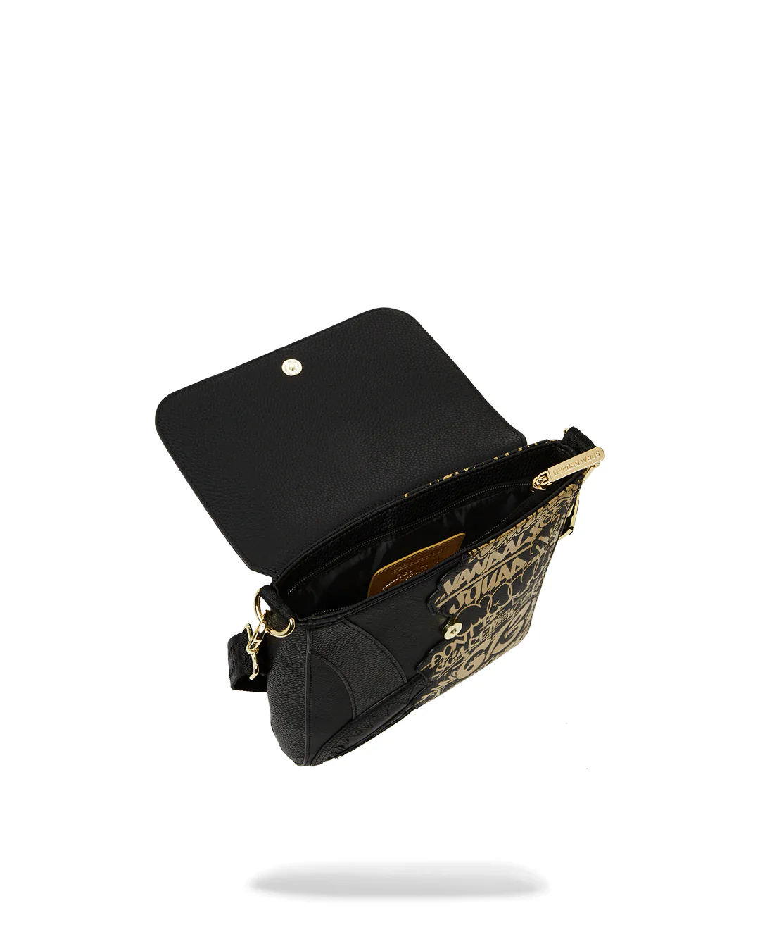 Half Graff Gold Messenger Bag - Image 7