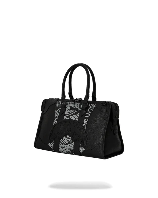 Midnight Raceway Graffiti Triangle Mini Duffle - Image 5