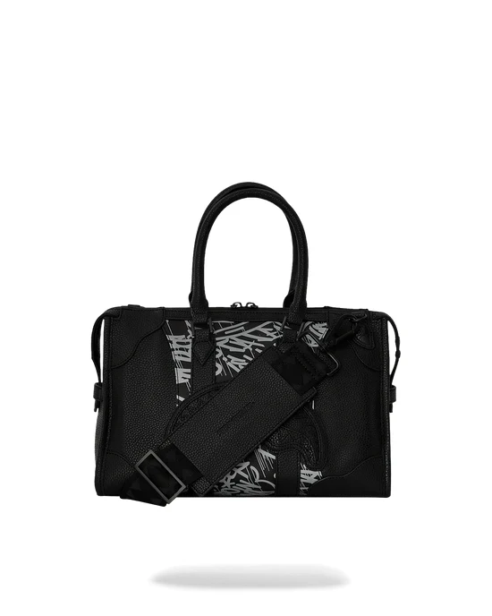 Midnight Raceway Graffiti Triangle Mini Duffle - Image 7