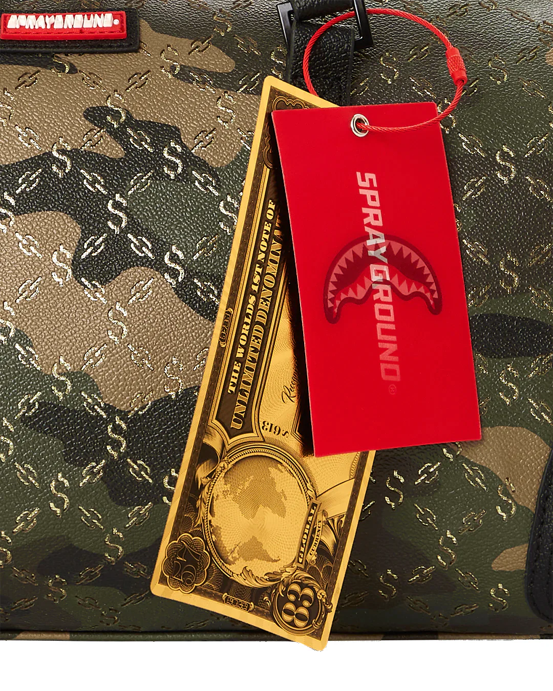 $ Pattern Camo Mini Duffle - Image 12