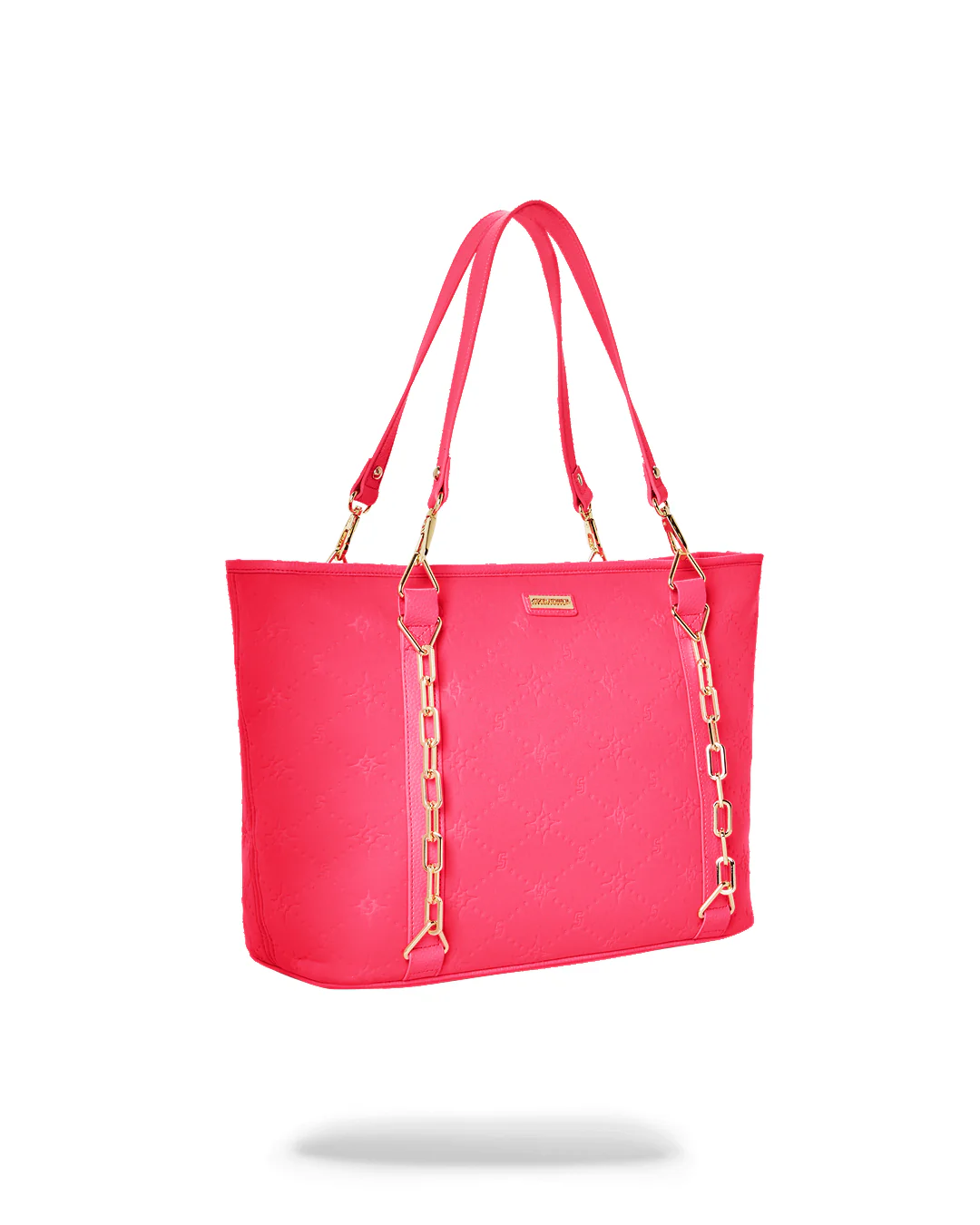 Pink Puffy Bag Tote Bag - Image 2
