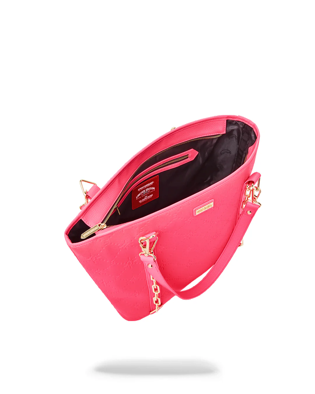 Pink Puffy Bag Tote Bag - Image 5