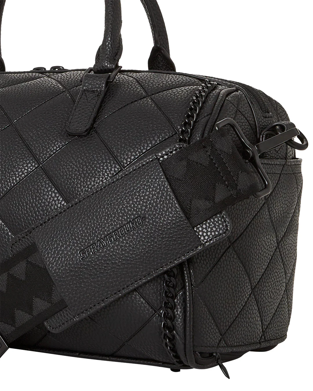 Quilt With 1 Line Stitch Mini Duffle - Image 5