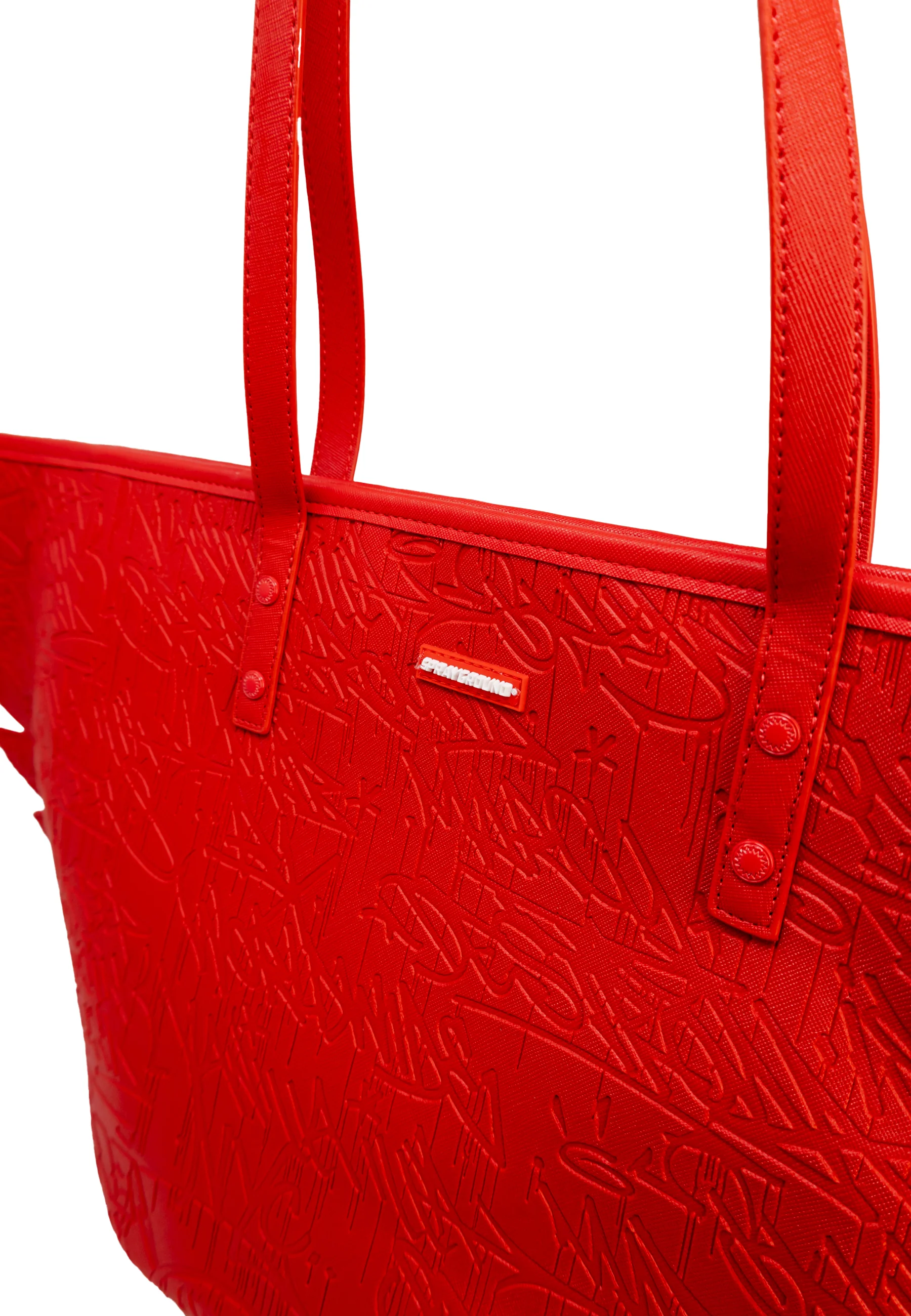 Red Scribble Wing Tote - Image 4
