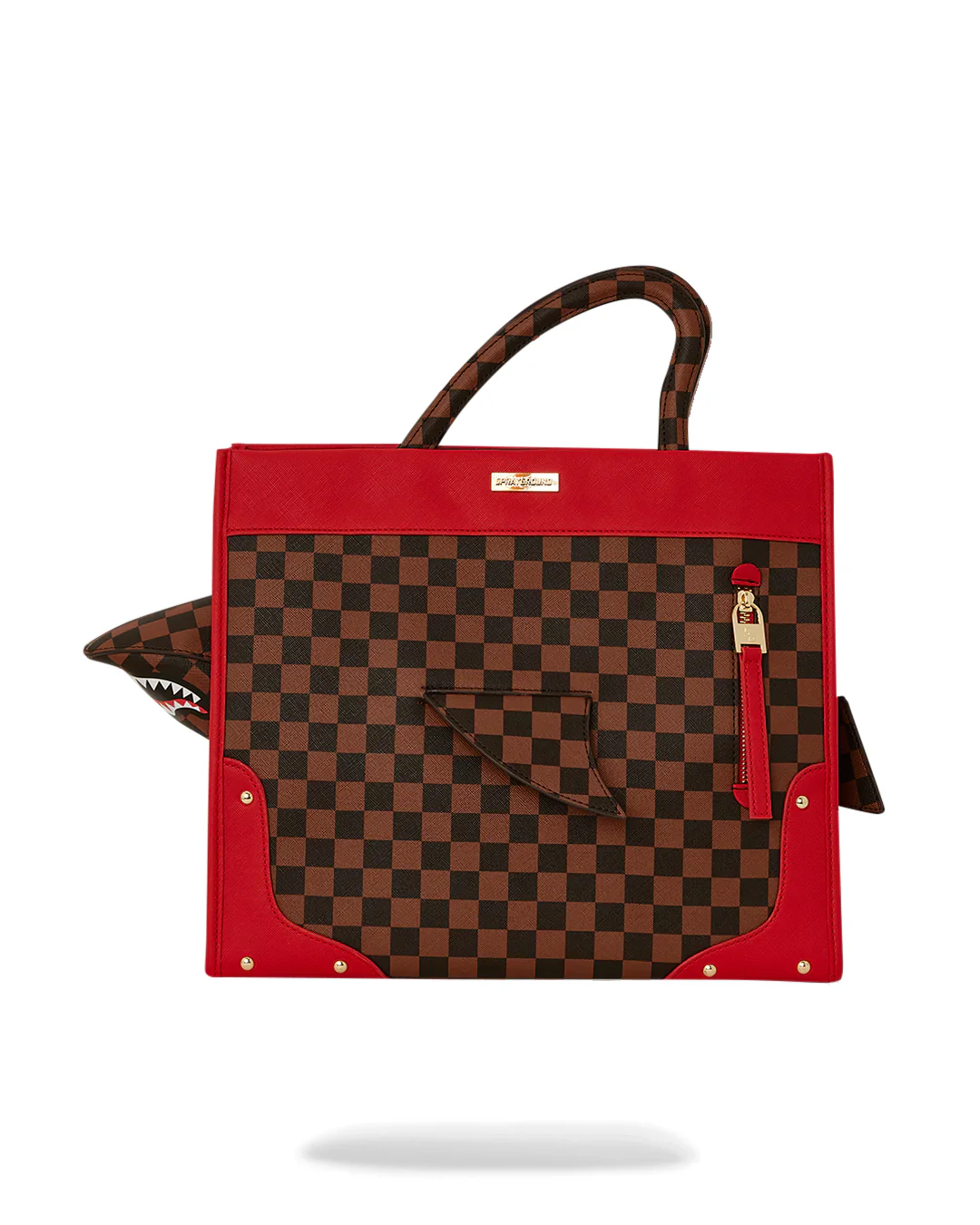 Red Sharks In Paris Shark Break Thru Tote - Image 3