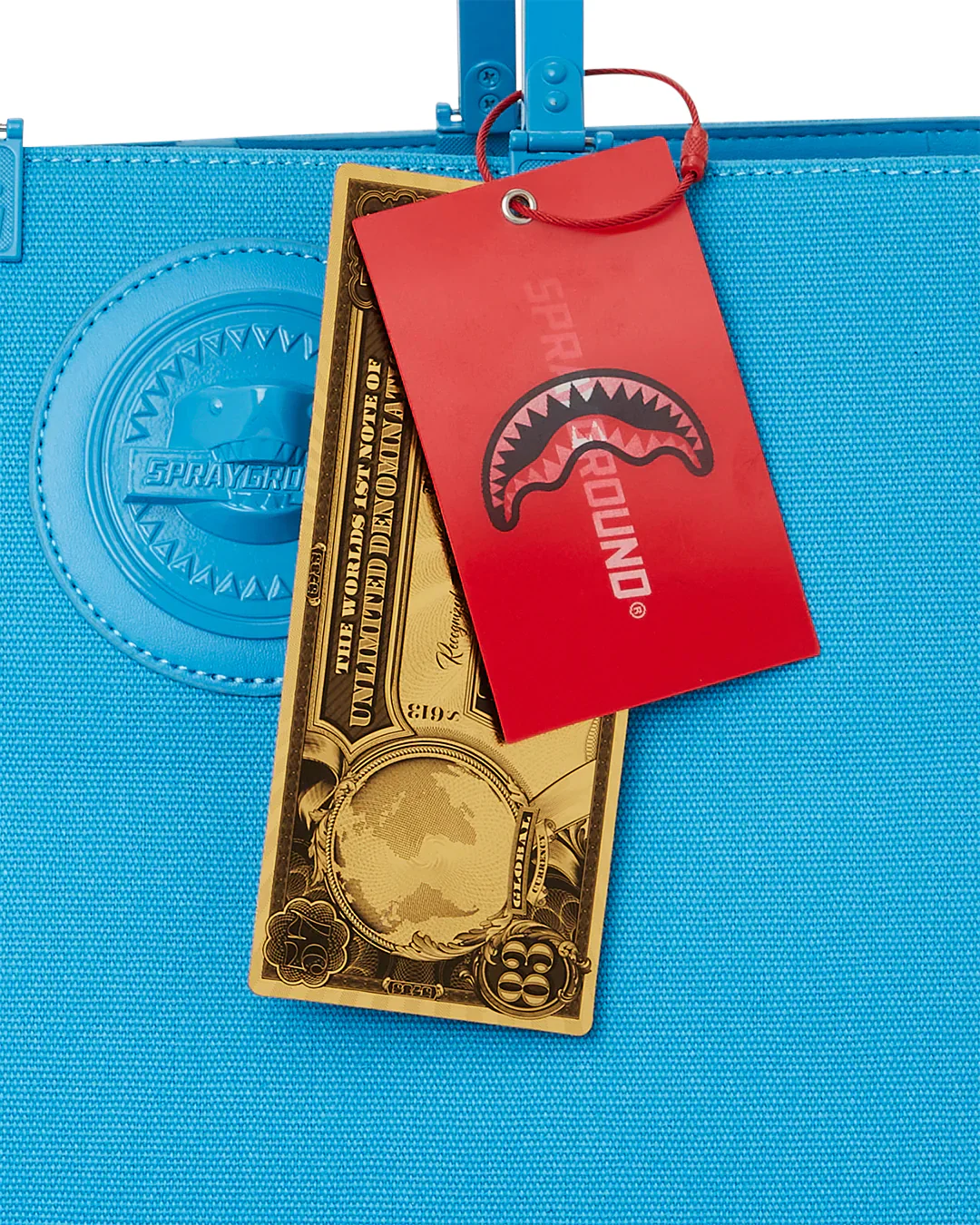 Shark 3d Blue Tote - Image 12