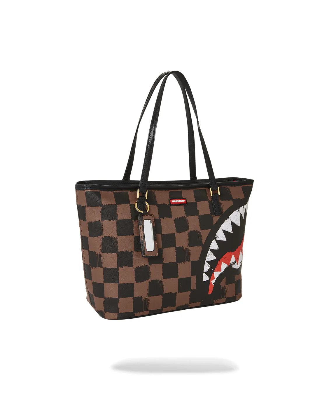 Sharks In Paris Painted Tote Bag - Image 2