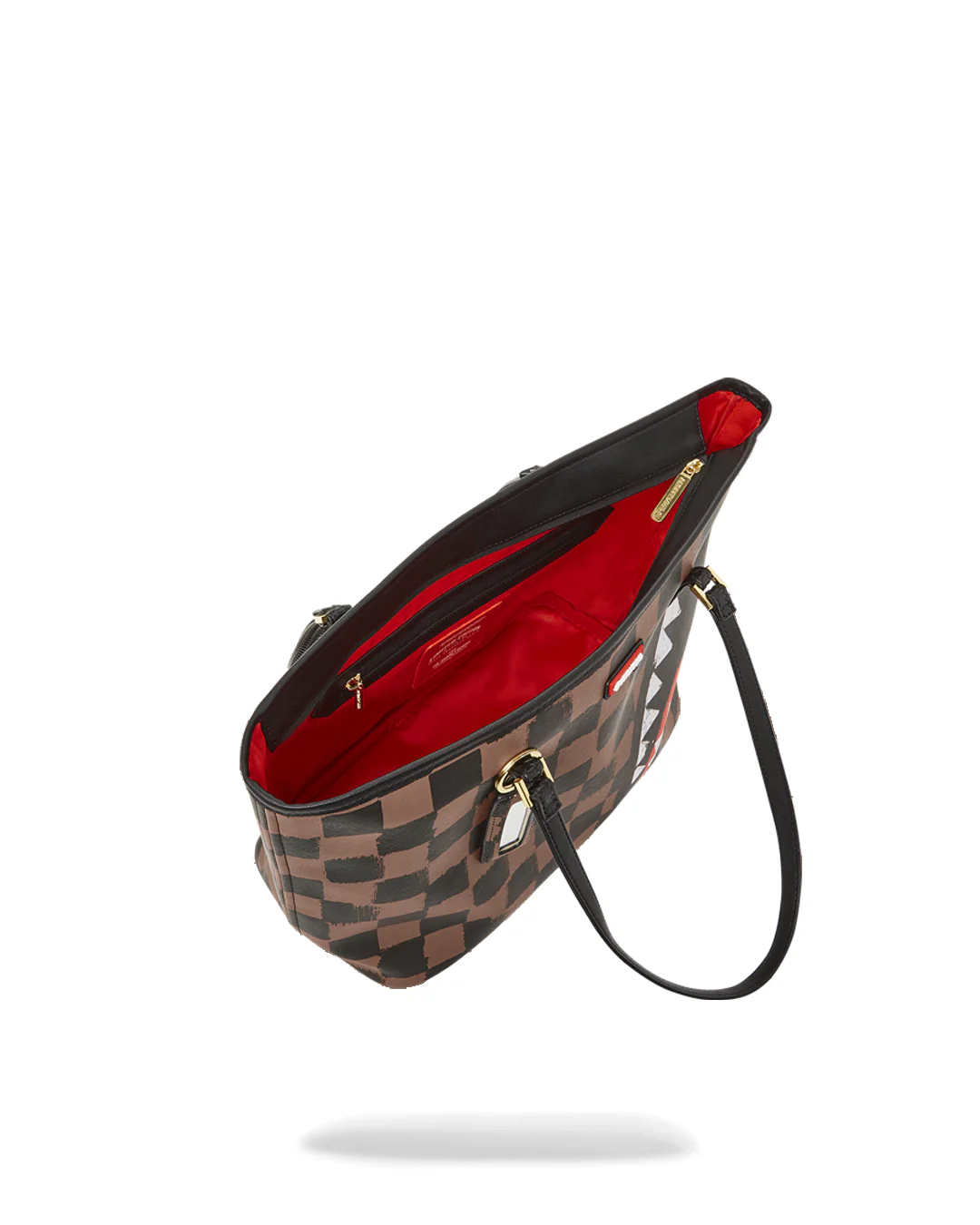 Sharks In Paris Painted Tote Bag - Image 4