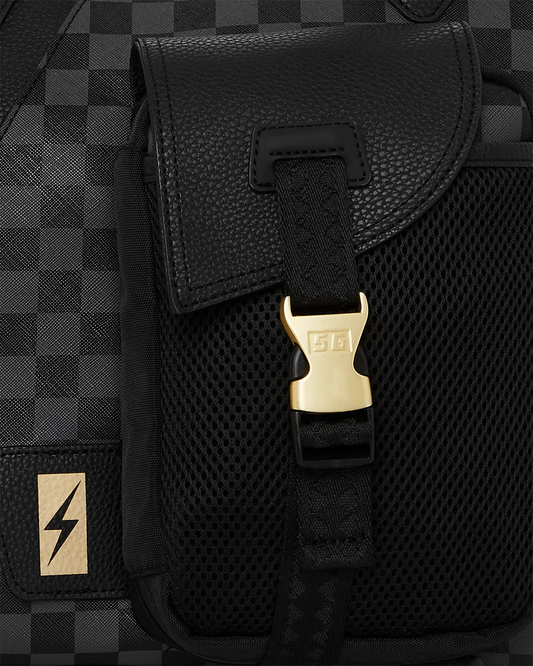 Special Ops Grey Checkered Tote - Image 9