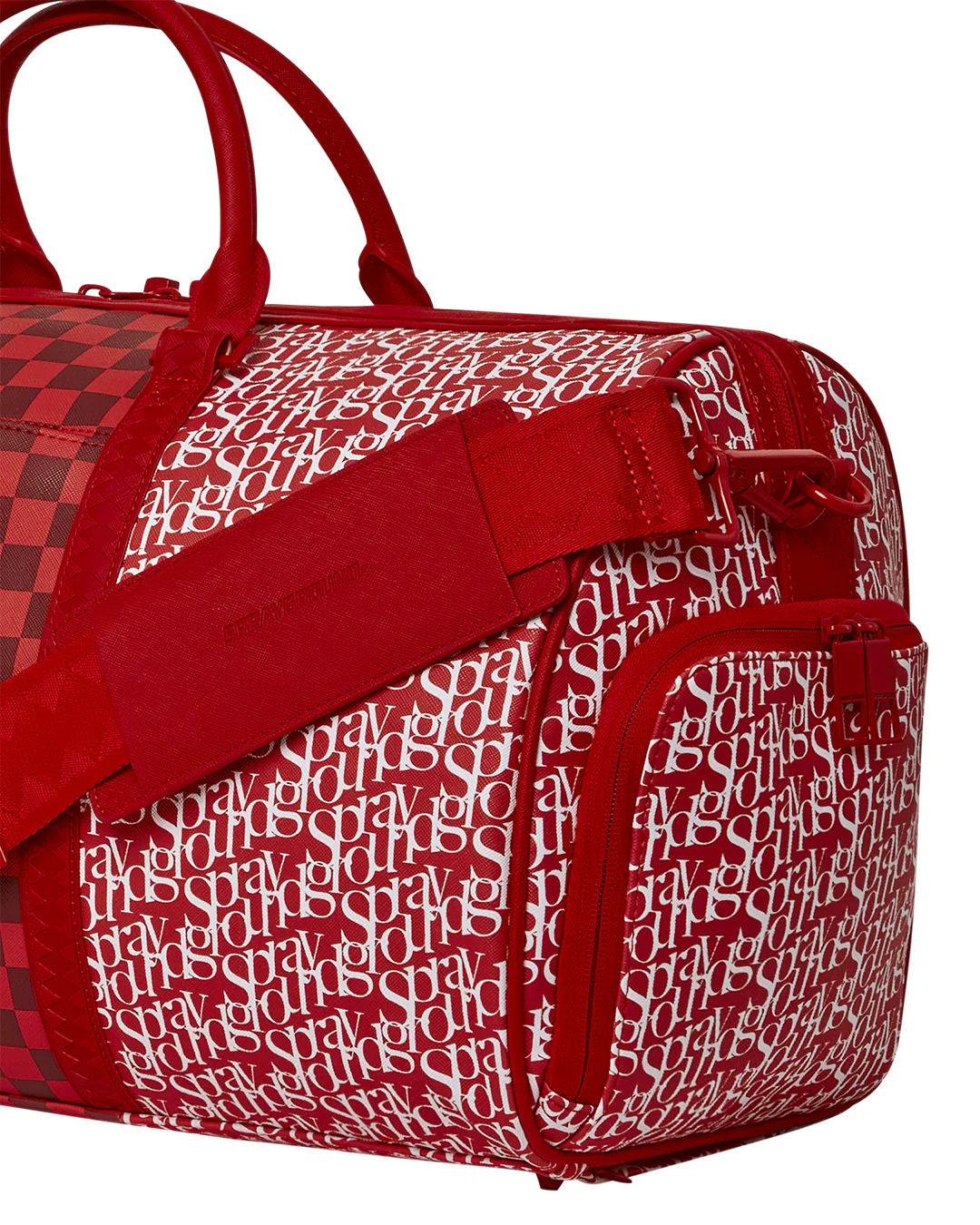 Tri Split Red Duffle 910d4400nsz - Image 5