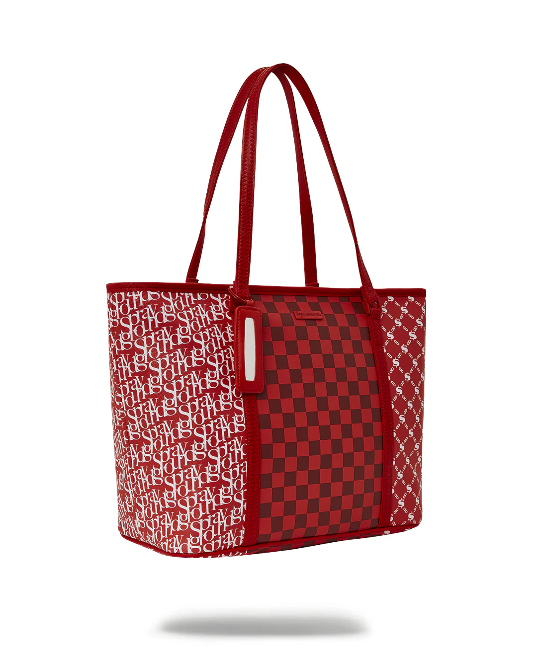 Tri Split Red Tote 910t4509nsz - Image 2