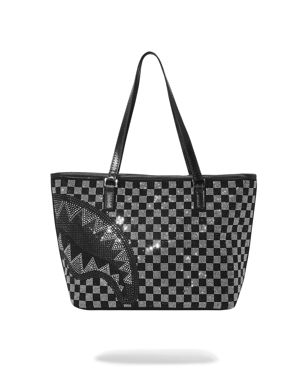 Trinity Checkered Tote Bag - Image 2