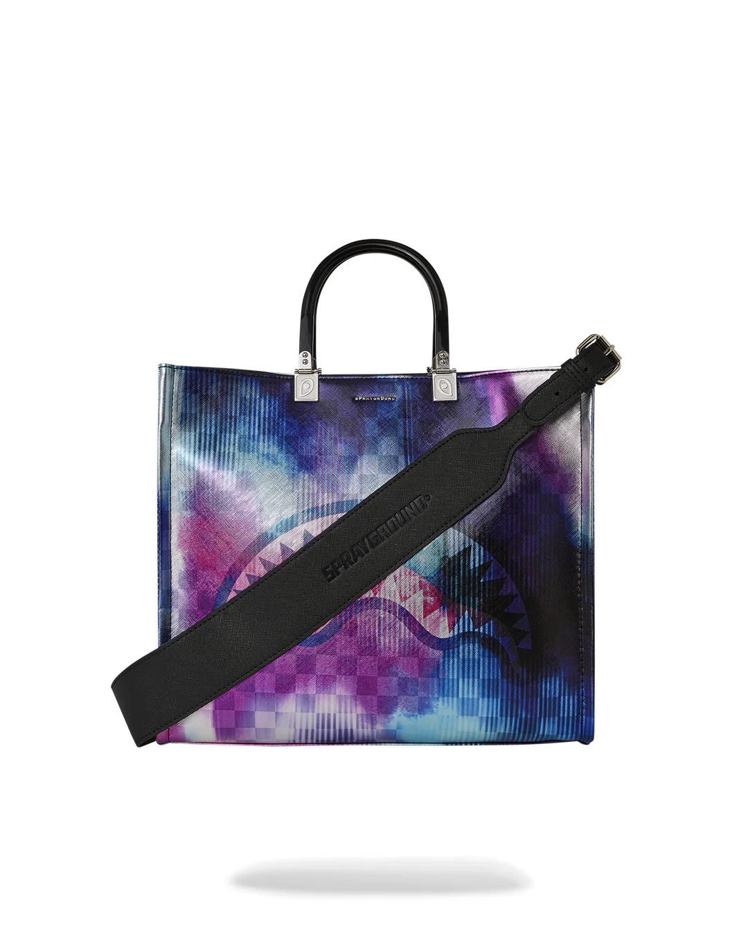 Tye Check Tote - Image 3