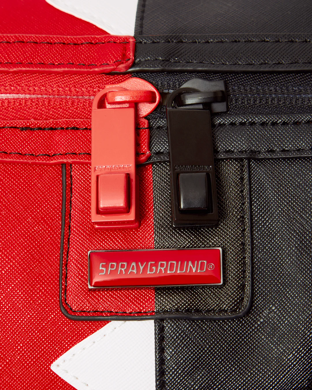 Vertical Shark Cut & Sew Duffle - Image 13