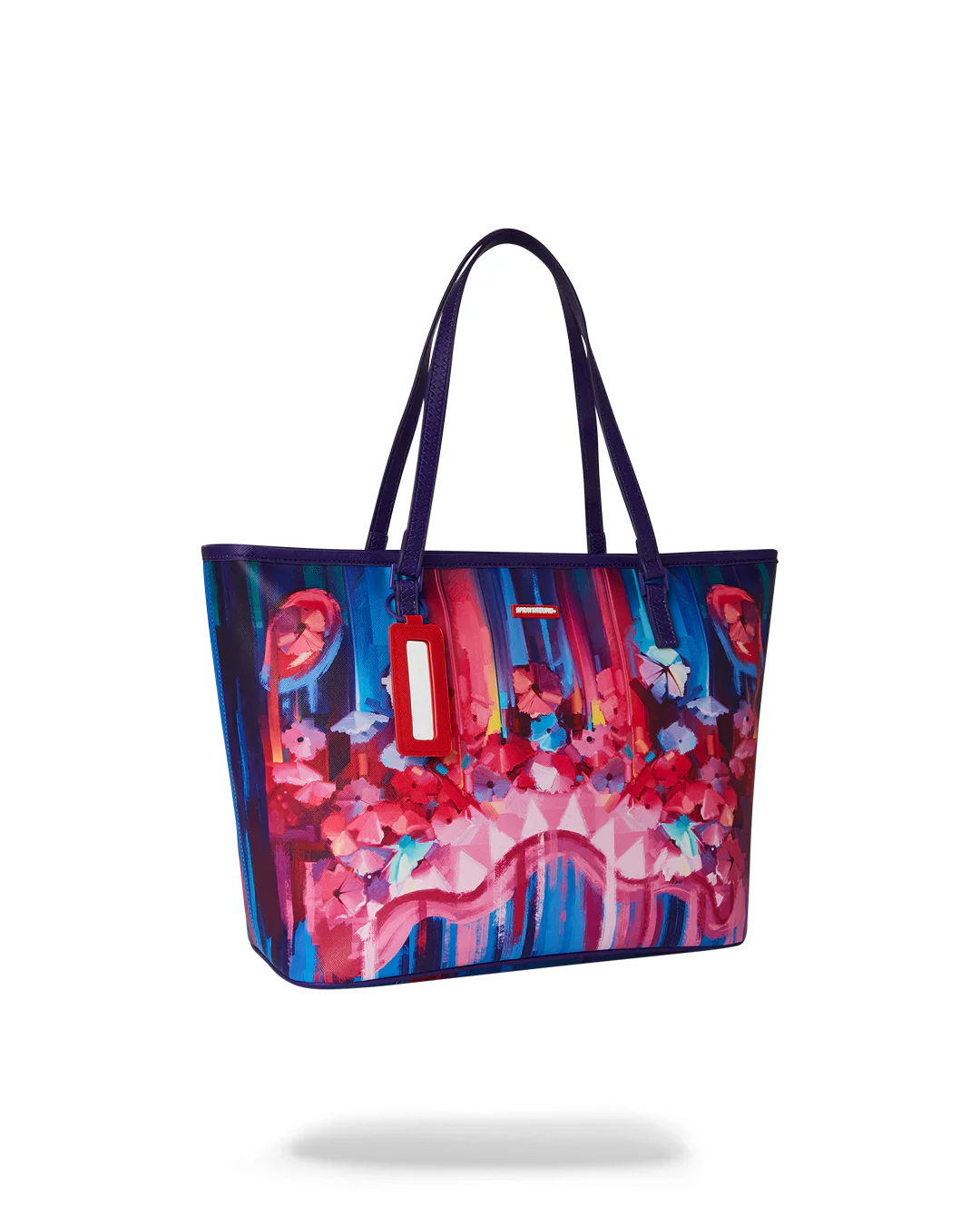 Brushed Neon Flowers Classic Tote - Image 3
