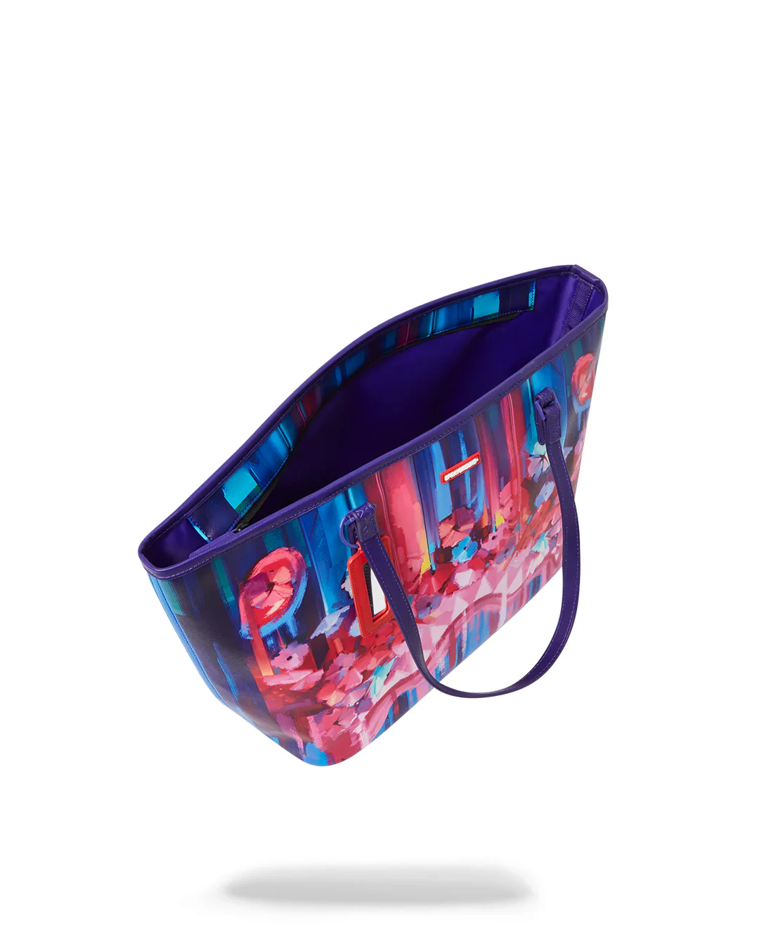 Brushed Neon Flowers Classic Tote - Image 9