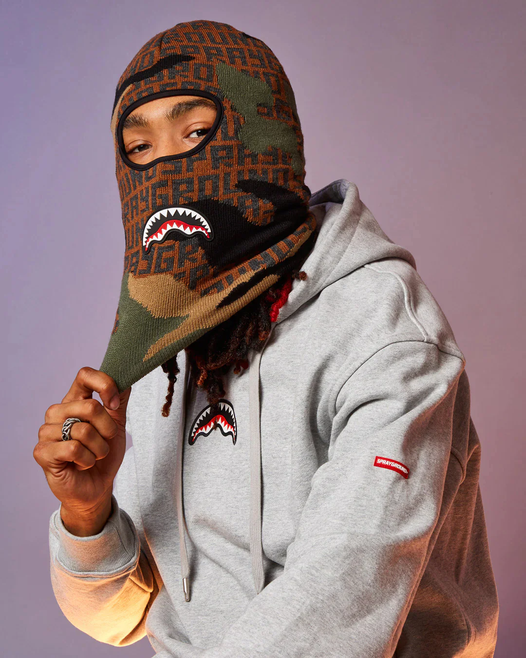 Camo Infinity Ski Mask - Image 2
