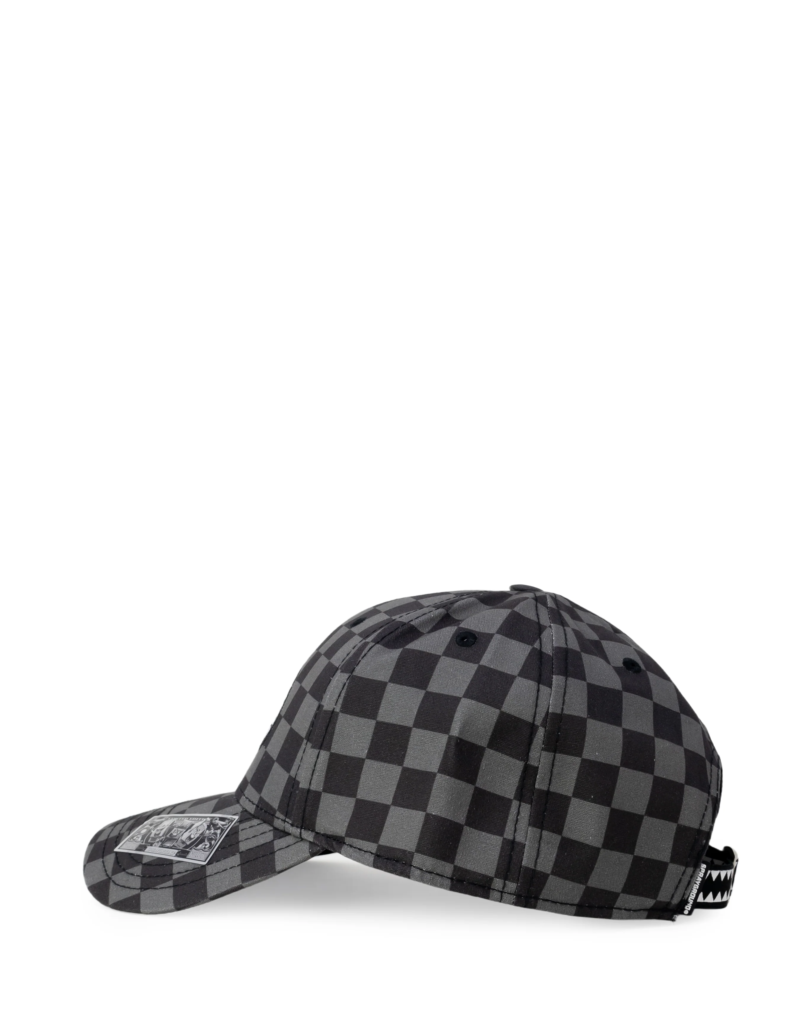 Smooth Check Cap Grey - Image 3
