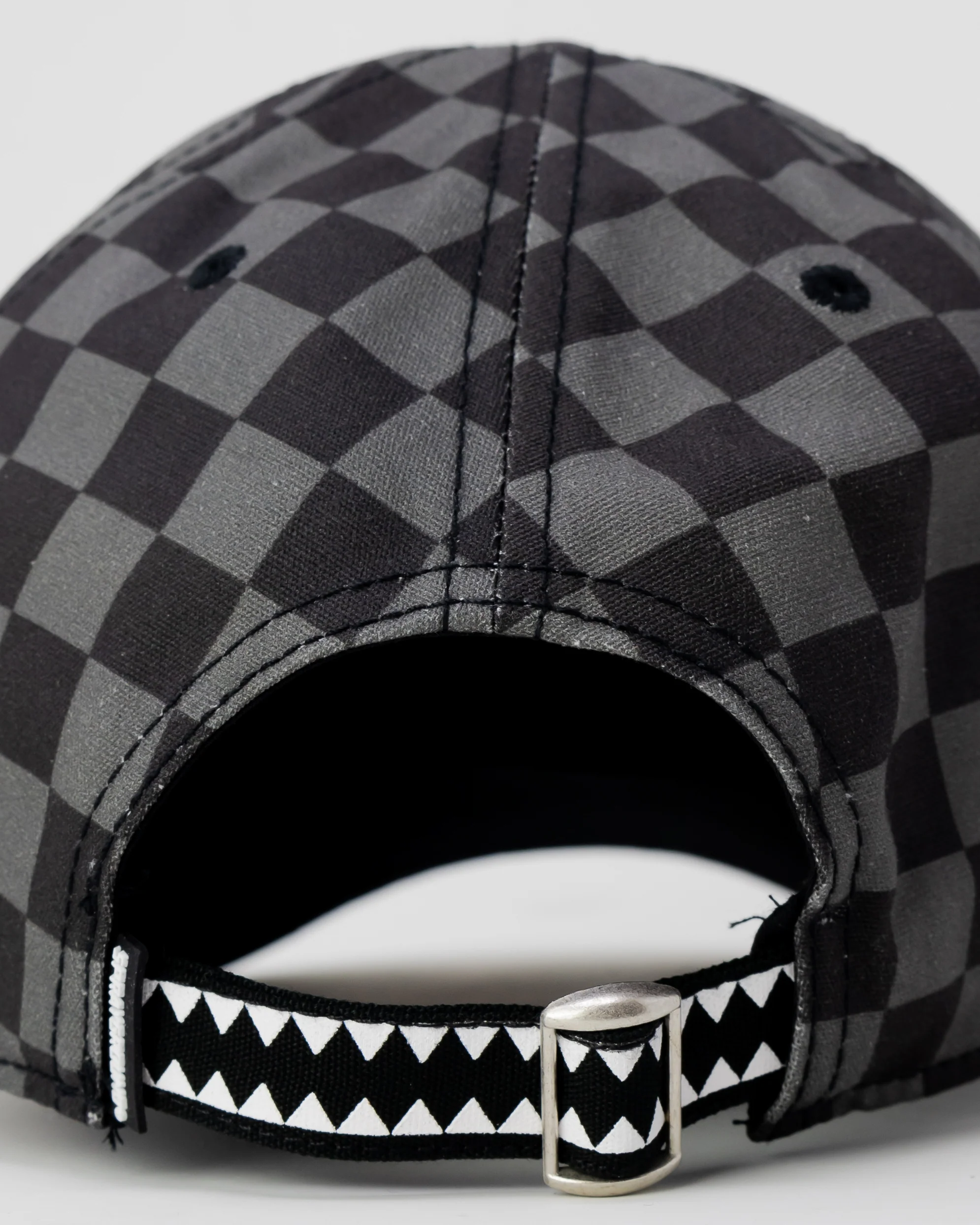 Smooth Check Cap Grey - Image 4