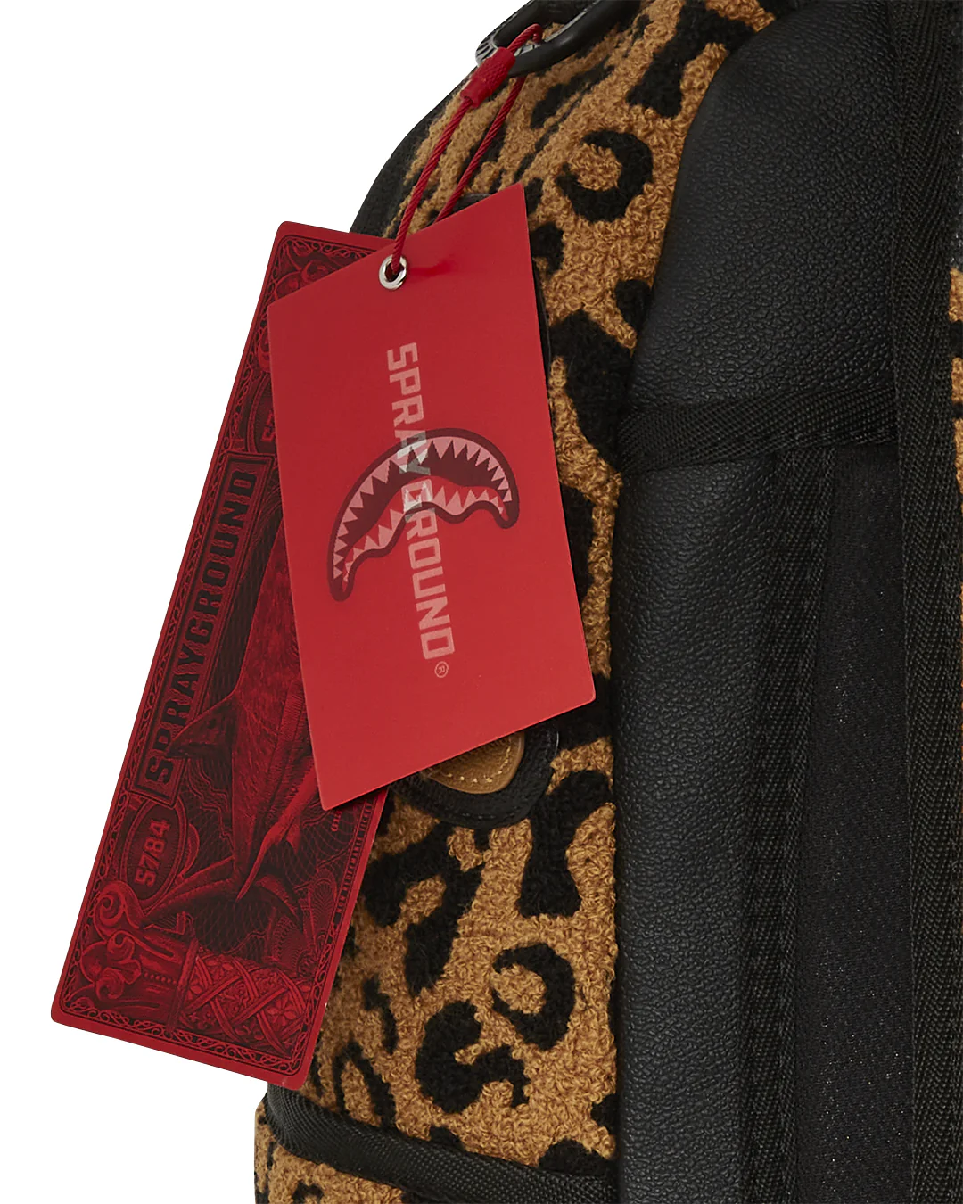 Chenille Cheetah Backpack - Image 9