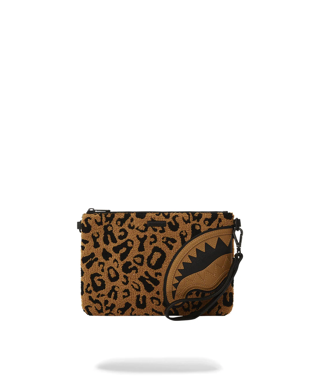 Chenille Cheetah Pouchette - Image 4