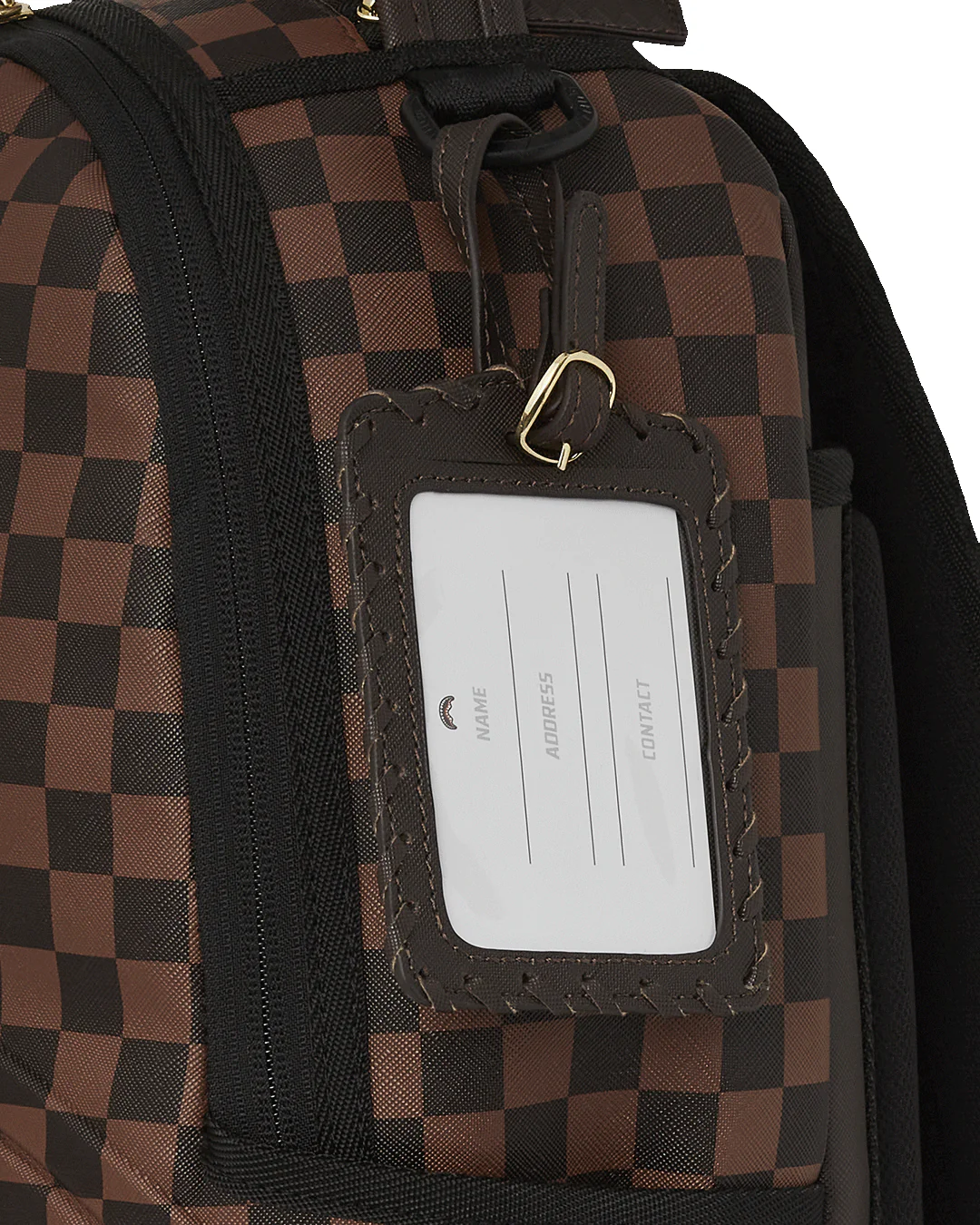 Core Emboss Check Backpack - Image 10