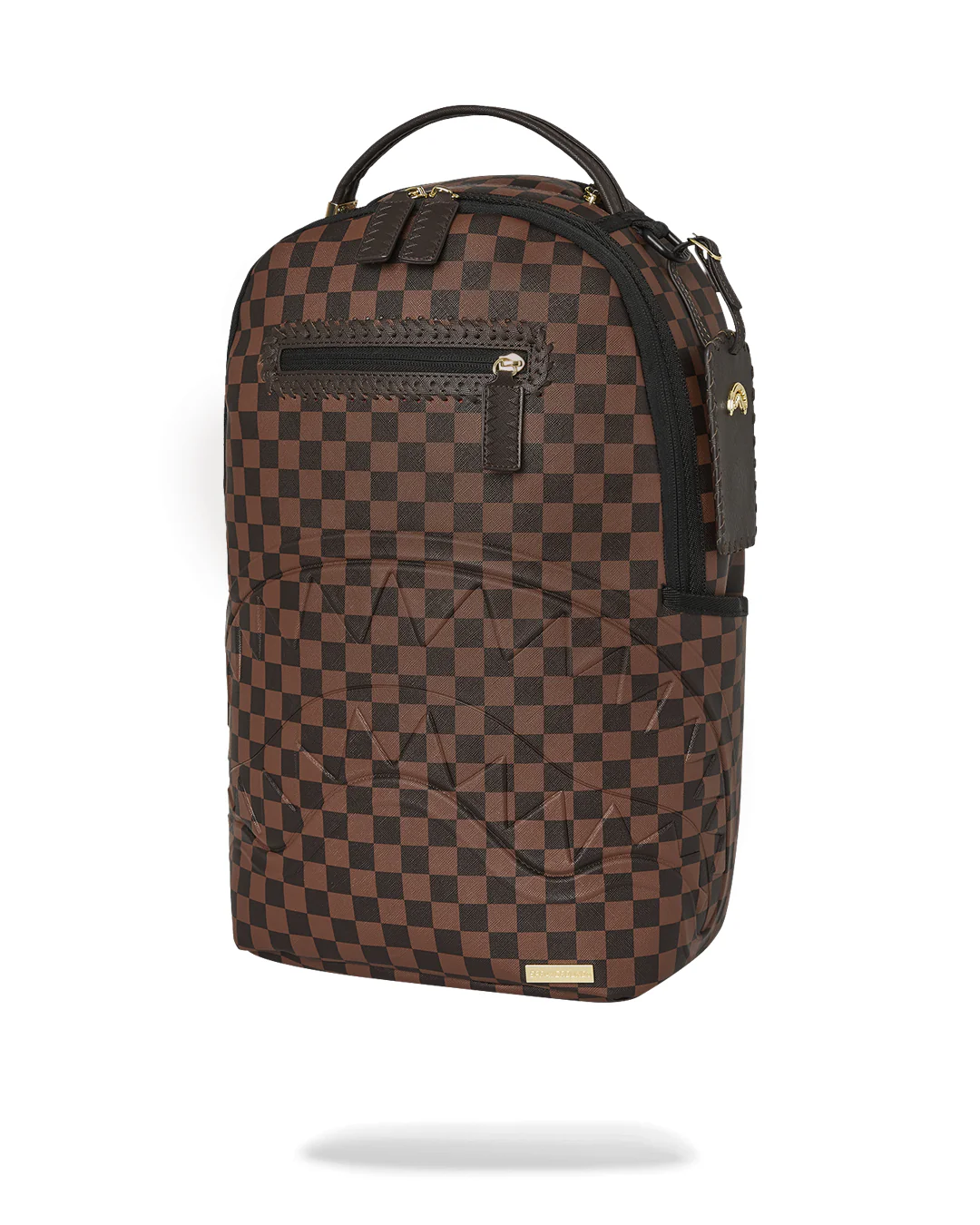 Core Emboss Check Backpack - Image 5