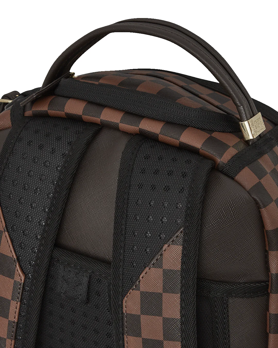 Core Emboss Check Backpack - Image 7